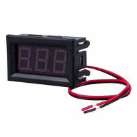 Цифровой вольтметр (в корпусе, синий индикатор) (pg4589)