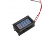 Цифровой вольтметр (в корпусе, синий индикатор) (pg4589)