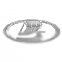 Эмблема Ладья нового образца на решетку радиатора Лада Приора 2 (хром)