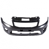 Бампер передний под ПТФ "Кампласт" Лада Гранта лифтбек (неокрашенный)