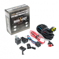 Набор подключения противотуманных фар (ПТФ) "Rossvet" Лада Гранта ФЛ (белая подсветка)