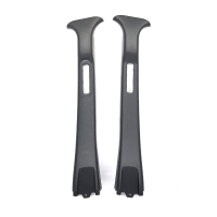 Облицовки центральных стоек верхние с регулировкой Лада Гранта, Гранта ФЛ, Калина 2, Датсун (черные)