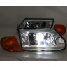 Фары передние BI-LED ВАЗ 2113, 2114, 2115 (оранжевые поворотники) Фары передние BI-LED ВАЗ 2113, 2114, 2115 (оранжевые поворотники)