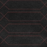 Обивки сидений (ткань с алькантарой) "Кобра" Шевроле Нива после 2014 г. (Г-образные подголовники) Белый