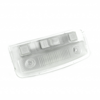 Плафон освещения салона "ЛЮКС" (3 кнопки, маленький разъем) Лада Приора