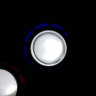 Облицовка блока управления отопителем (светодиодная) ВАЗ 2110, 2111, 2112 с евро-панелью (с синей LED подсветкой)