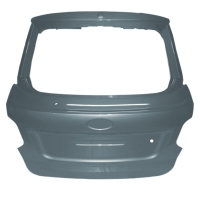 Оригинальная дверь (крышка) багажника с отверстием под стеклоочиститель Лада Гранта лифтбек 2191 (Серое олово 607)