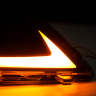Фары передние в стиле "Lexus" BI-LED Лада Ларгус (черные)