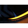 Фары передние в стиле "Lexus" BI-LED Лада Ларгус (черные)