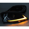 Фары передние в стиле "Lexus" BI-LED Лада Ларгус (черные)
