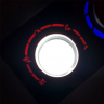Облицовка блока управления отопителем (светодиодная) ВАЗ 2110, 2111, 2112 с евро-панелью (с красной LED подсветкой)