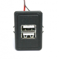 USB-зарядное устройство "АПЭЛ" ВАЗ 2108-099, Лада Нива 4х4 (2 разъема)