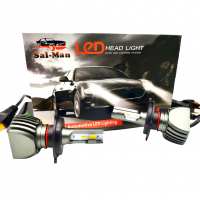 Светодиодные лампы "Sal-Man" "S1 New" (двухрежимные) H4 (LIME/6000K)