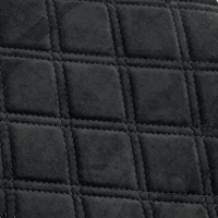 Вставки в дверные карты (70х30 см) "Квадраты" (алькантара с двойной строчкой) (4 шт.)