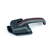 Ручка открывания двери (крючок) (эко-кожа со строчкой) ВАЗ 2101-07, Лада Нива 4х4 (пластик) (1 шт)