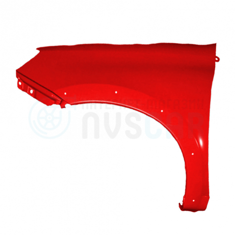 Оригинальное крыло переднее левое Лада Гранта ФЛ Кросс (Сердолик 195)