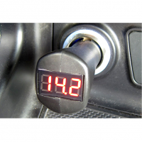 Цифровой вольтметр "АПЭЛ" "ИН-12П" в прикуриватель