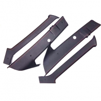 Облицовки задних стоек (комплект) (эко-кожа со строчкой)  ВАЗ 2109, 2114