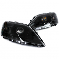 Фары передние "Black Edition" BI-LED Лада Ларгус (черные)