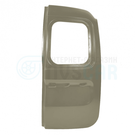 Оригинальная дверь (крышка) багажника правая под стекло Лада Ларгус (Серый базальт 242)