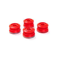 Комплект пыльников (чехлов) шаровой опоры (4 шт.) "CS-20" "DRIVE" (Полиуретан-красный) Шевроле Нива, Нива Тревел