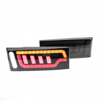 Фонари задние тюнингованные "Неоновые полосы" ВАЗ 2108-099, 2113-14 (тонированные)