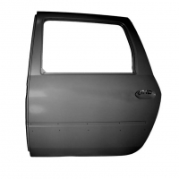 Задняя Оригинальная дверь под стекло левая под молдинг Лада Ларгус (неокрашенная)