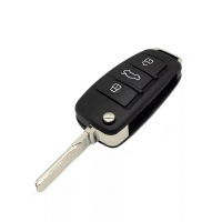 Выкидной ключ зажигания в стиле "Audi" (с чипом) Лада Веста, Веста NG, Икс-рей, Ларгус ФЛ