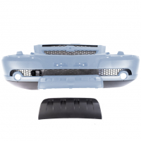 Бампер передний оригинальный под ПТФ Бертоне "ППИ" Шевроле Нива н/о (Снежная королева 690)