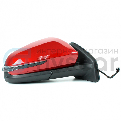 Оригинальное боковое зеркало (правое) Лада Ларгус ФЛ (окрашенное) Брюн (250 Коричневый)