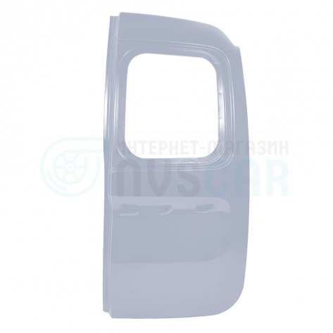 Оригинальная дверь (крышка) багажника правая под стекло Лада Ларгус (Платина 691)