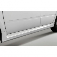 Пластиковые пороги "GTS" Лада Гранта (окрашенные)