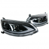 Фары передние BI-LED "Найк" Лада Калина-2 (черные)