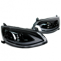 Фары передние BI-LED "Найк" Лада Калина-2 (черные)