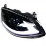 Фары передние BI-LED "Найк" Лада Калина-2 (черные)