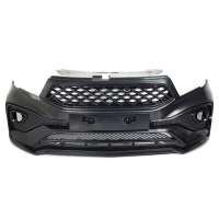 Бампер передний Quasar Ромб Лада Веста Кросс, СВ Кросс (неокрашенный)