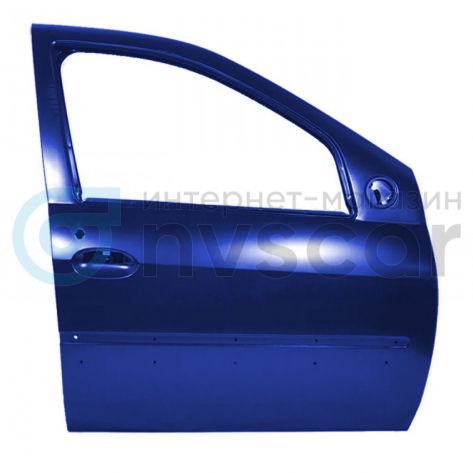 Передняя Оригинальная дверь правая под молдинг Лада Ларгус ФЛ (Капитан 493)