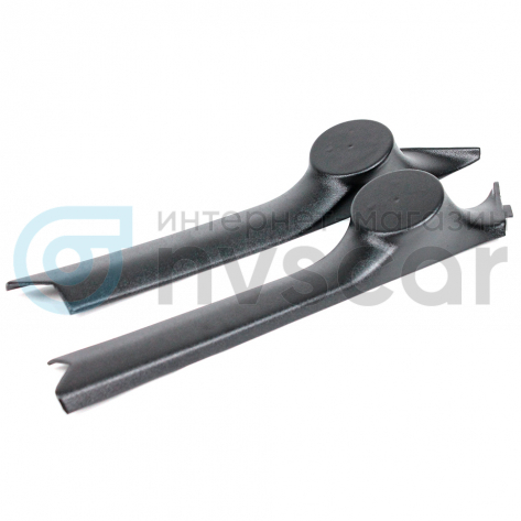 Облицовки стоек под рупорный твитер "VS-avto" ВАЗ 2110, 2111, 2112 (черные)