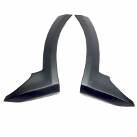 Накладки на передние арки для бампера "QUASAR" и "QUASAR ROMB" Лада Веста Кросс, СВ Кросс (черные матовые)