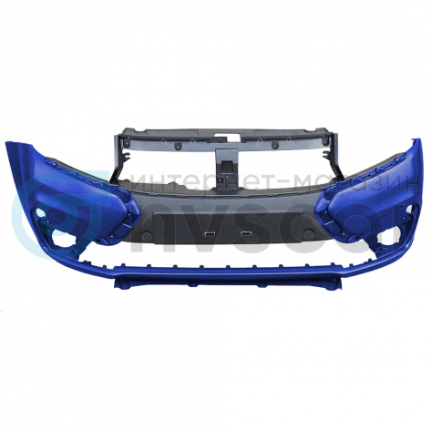 Бампер передний оригинальный под ПТФ "ППИ" Лада Ларгус ФЛ Кросс (Капитан 493)