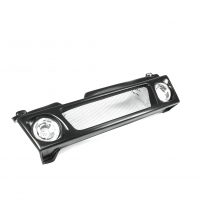 Решетка радиатора с ПТФ ВАЗ 2108, 2109, 21099 (неокрашенная)