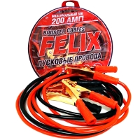 Провода пусковые (прикуриватель) "Felix" 200A (2,5м) (10121)
