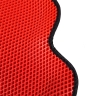 Коврики салона EVA Lite 3D (ромбы красные) Лада Гранта (черный кант)
