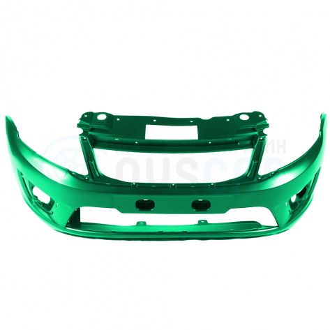 Бампер передний оригинальный под ПТФ "ППИ" Лада Гранта лифтбек (Агава 303)