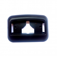 Рамка плафона освещения Лада Приора (черная матовая)