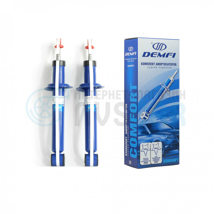 Амортизаторы задние газомасляные "DEMFI" "Комфорт" ВАЗ 2110, 2111, 2112 ...