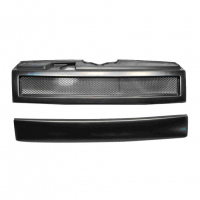 Решетка радиатора Зима-Лето ВАЗ 2108, 2109, 21099 (окрашенная)