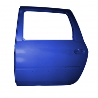 Задняя Оригинальная дверь под стекло левая под молдинг Лада Ларгус (Капитан 493)