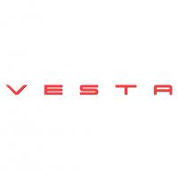 Орнамент Веста в стиле Порше для Лада Веста, Веста NG (красный)