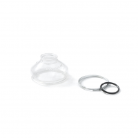 Пыльник (чехол) шаровой опоры с кольцом "CS-20" "DRIVE" (Полиуретан-прозрачный) ВАЗ 2110-15, Калина 1-2, Приора 1-2, Гранта, Ока, Датсун